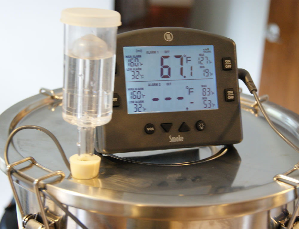 Thermoworks Smoke Fermentation Temperatures