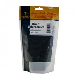 Dried Elderberries, 8 oz.