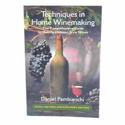 Techniques in Home Winemaking