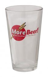 MoreBeer! Pint Glass (16oz)