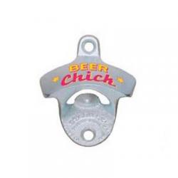 Beer Chick Wall Mount Starr Bottle Opener