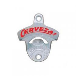 Cerveza! Wall Mount Starr Bottle Opener