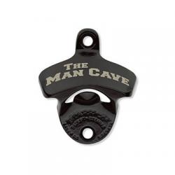 The Man Cave - Bottle Opener (Black)