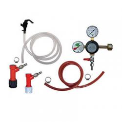 Basic Draft Beer Homebrew Keg Kit - PIN LOCK - Taprite Regulator