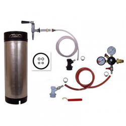 Refrigerator Keg Kit - Nitrogen Tap with Ball Lock Keg